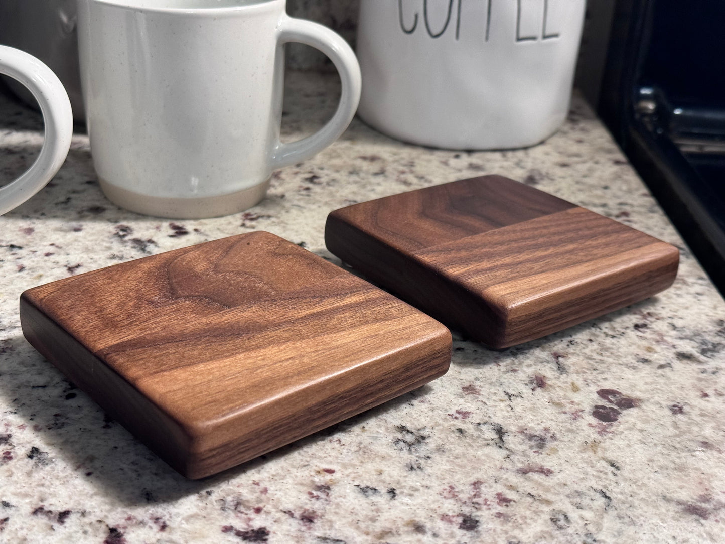 Walnut Coasters